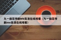 九一麻花传剧MV高清在线观看（九一麻花传剧mv高清在线观看）